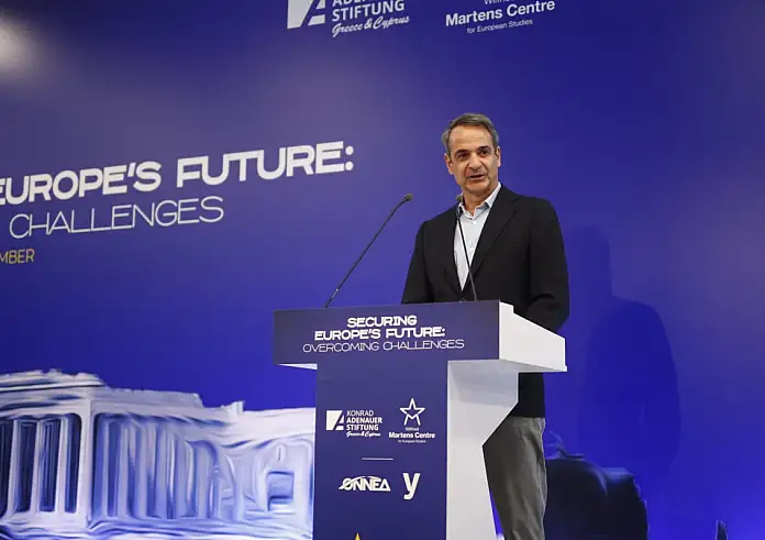 Μητσοτάκης στο Συνέδριο της ΟΝΝΕΔ: Η Ελλάδα αλλάζει – μόνο η ΝΔ εγγυάται πορεία με ασφάλεια και ελπίδα